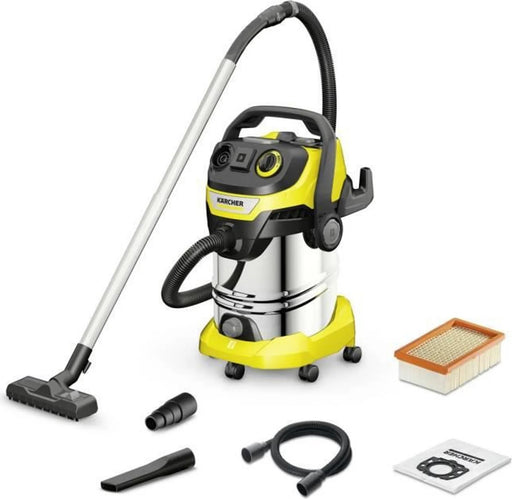 Kürcher 6 P S V-30622T black. Stainless steel. Yellow 30 L 1300 W (1628-3610)