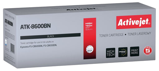 Activejet Kyocera TK-8600K compatible ink cartridge      One size
