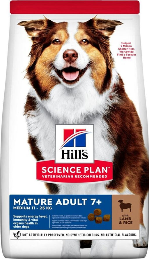 Hill's Science Plan medium adult lamb and rice dog 14kg