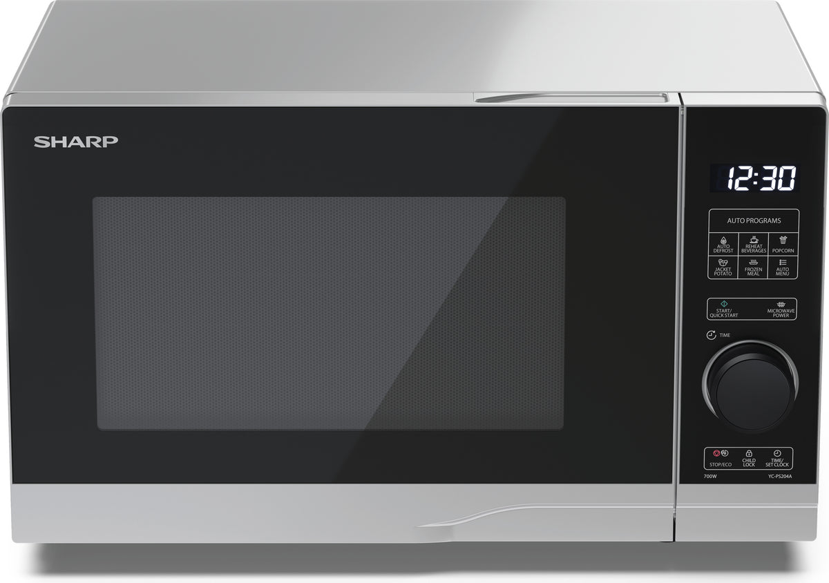 Sharp YC-PS204AE-S microwave 700 W - capacity 20 liter - microwave per ...