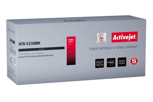 Activejet Kyocera TK-5150K compatible ink cartridge      One size