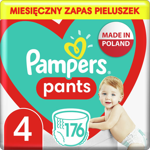 Pampers diapers pants Monthly box 4. 9-15kg. 176Sztzt