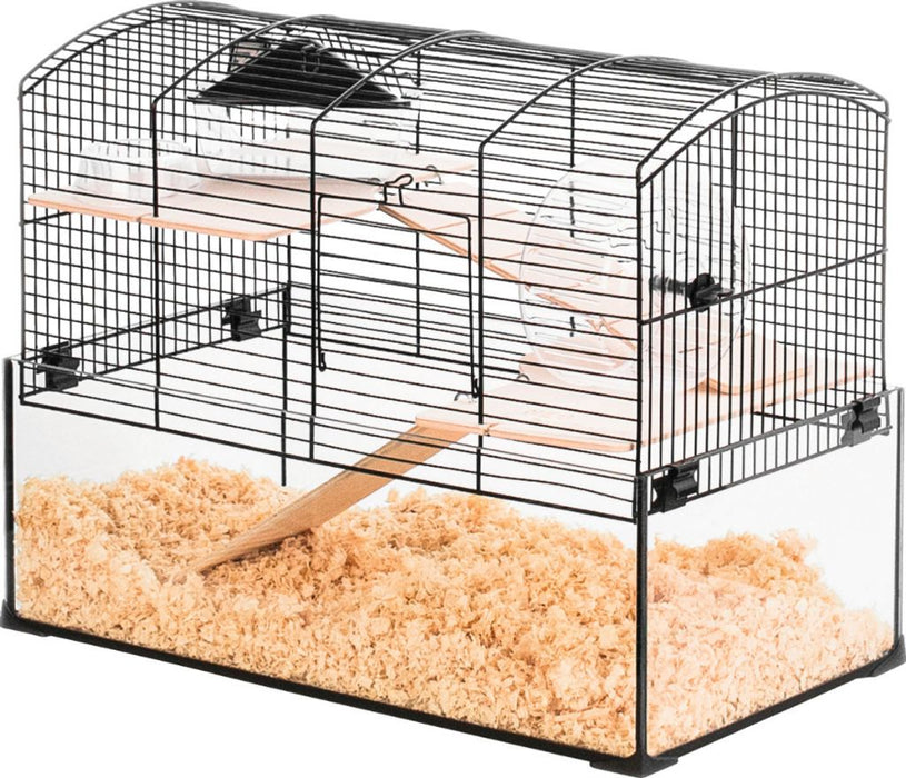 Zolux Neo Panas cage for rodents 515x29x40 cm black    black one size