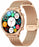 Manta Kelly women smartwatch gold steel