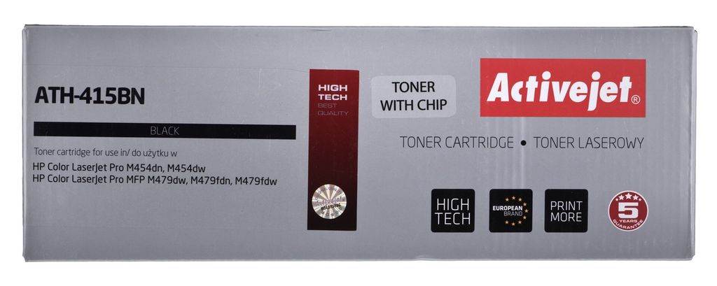 Activejet ATH-415BN printer toner for HP replacement for HP 415a W2030A supreme 2400 pages. Black. W