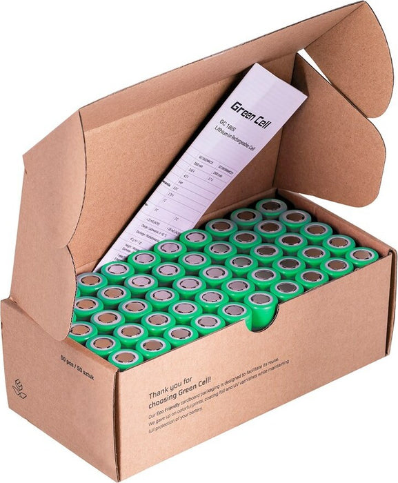 Green Cell 50GC18650NMC29 household battery rechargeable 18650 lithium ion (Li-ion) (50GC18650NMC29)