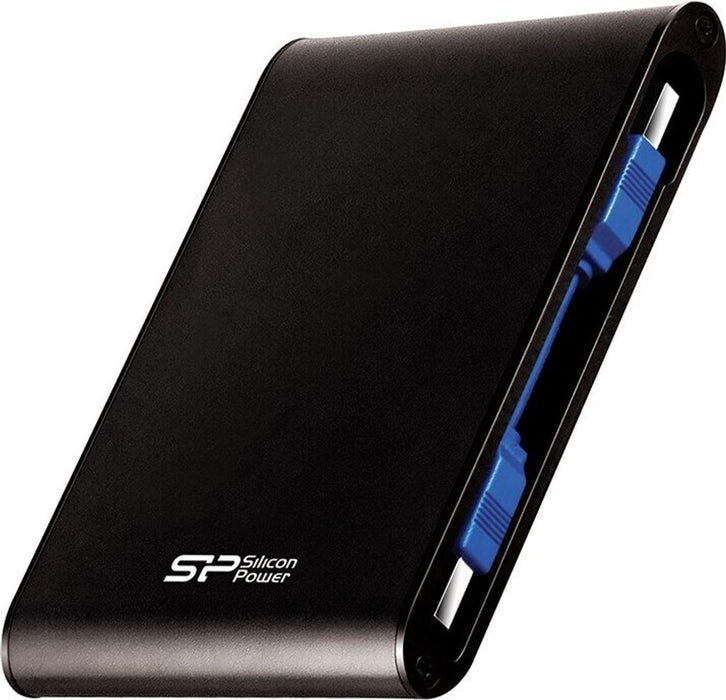 Silicon Power 63cm (25) 2TB USB30 A80 Blackshockwater external retail