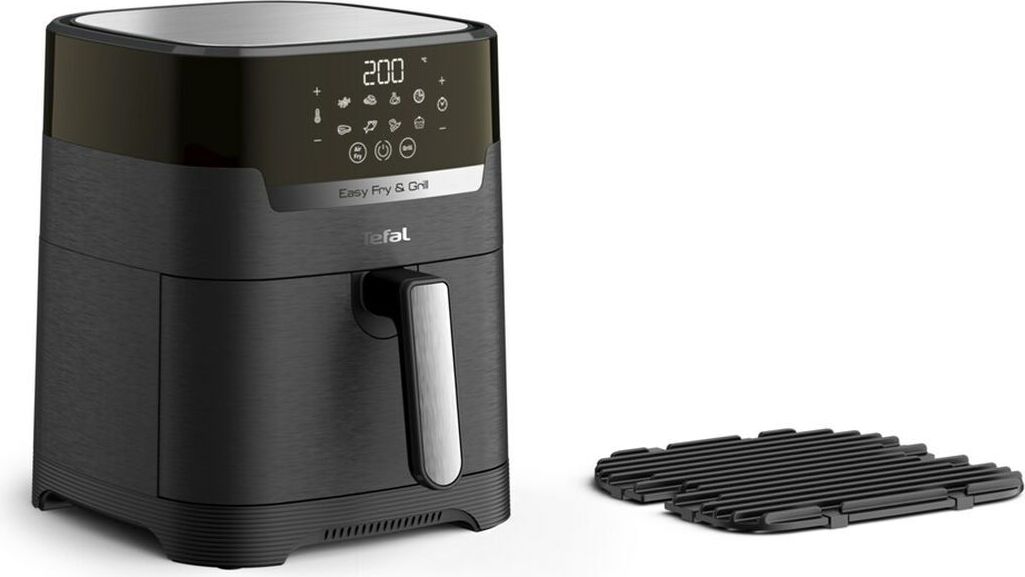 Tefal EASY FRY \\u0026 Grill Precision (EY5058) - Hot air fryer - 4.2 L - 80 �C - �C - 6 person (s) - 60 min (EY5058)