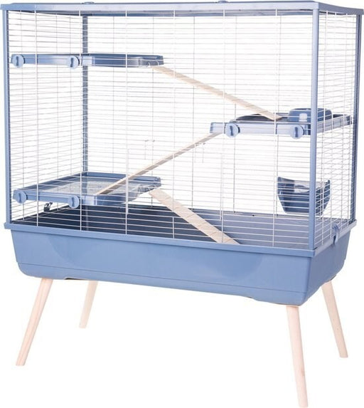 Zolux neolife 100 XL cage for rabbits blue