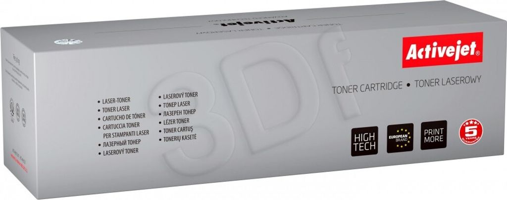 Activejet Kyocera TK-5160K compatible ink cartridge      One Size