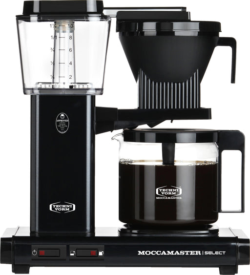 Moccamaster KBG Select coffee machine black. 4-10 cups