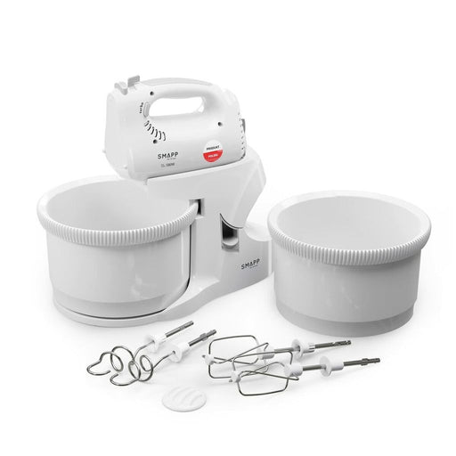 SMAPP 2-bowl hand blender white