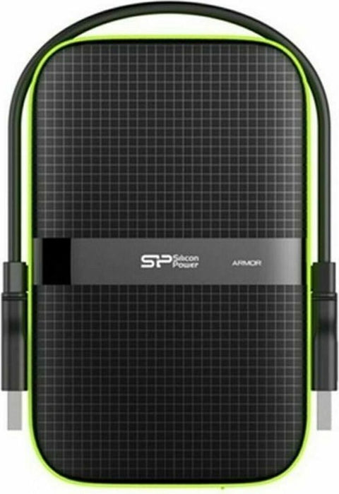 Silicon Power Armor A60 2TB USB 30 25 external hard drive black    black one size