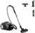 Philips 8000 Series Performer LED Bagged Vacuum Cleaner - DE 900 W. Triactive    LED düse. Hepa. 12 M. BAGS LONG LIFE. Black Intenseo (XD812210)