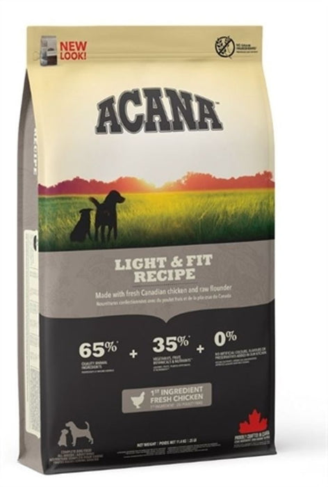 ACANA HERITAGE LIGHT \\u0026 FIT - DROUM FURTIC FOR DISCHES - 114KG