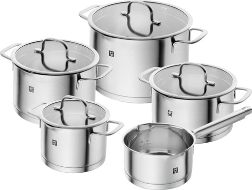 Twilding TrueFlow - around - silver - stainless steel - silver - stainless steel - ceramic - gas - halogen - induction - sealed plate (66920-005-0)