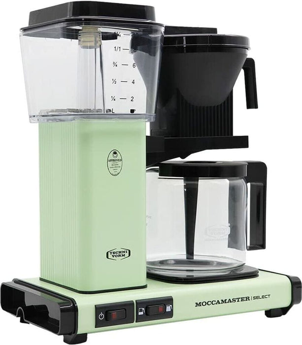 Moccamaster filter coffee machine KBG Select Pastel Green 1.25l light green NEW