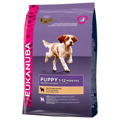 Eukanuba Puppy \\u0026 Junior Reich to Lamb \\u0026 Rice 12kg