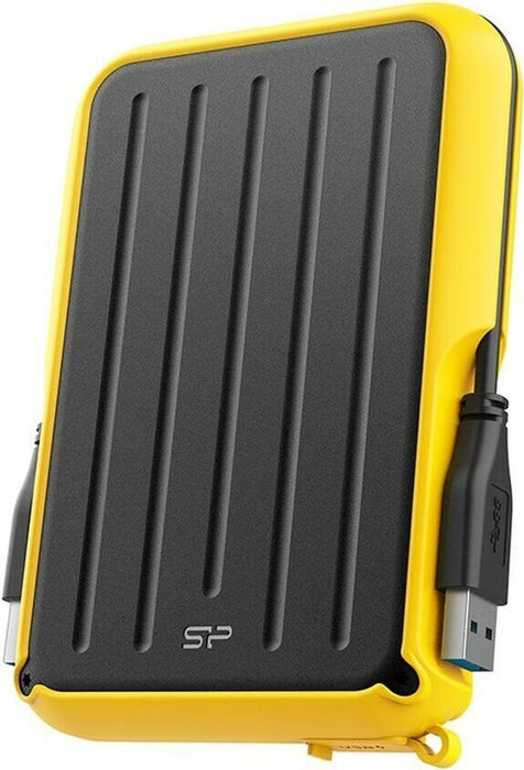 Silicon Power External HDD ARMOR A66 6.4cm 25 5TB USB 32 IPX4 Yellow (SP050TBPHD66LS3Y)