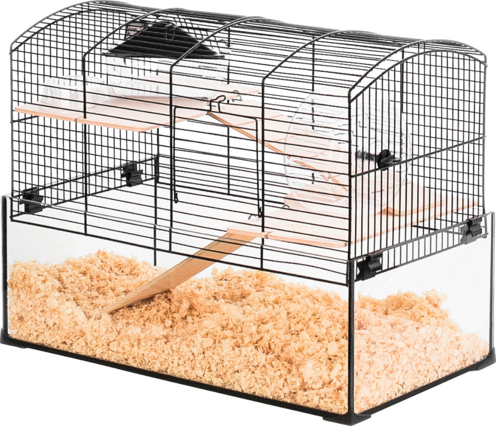 Zolux Neo Panas cage for rodents 515x29x40 cm black    black one size
