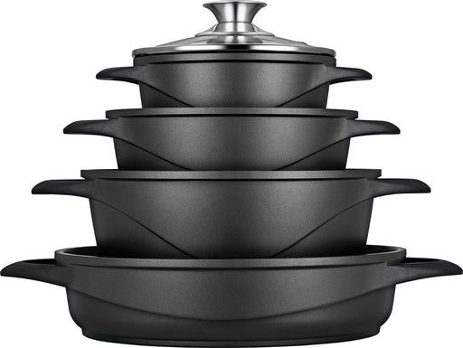 SMILE MGK-17 Soup pot black aluminum