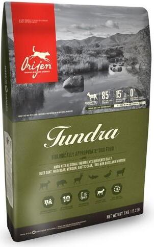 Orijen whole prey tundra dog
