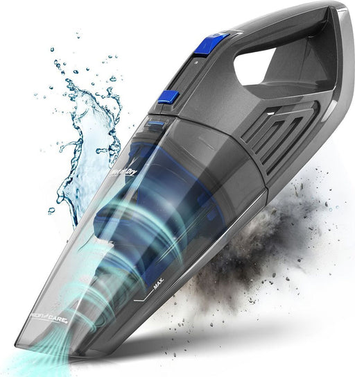 Proficare 2in1 hand vacuum cleaner for wet and drying eyes - battery 14.8 V - for absorbed of liquids dust and much more- car vacuum cleaner PC-AKS 3034