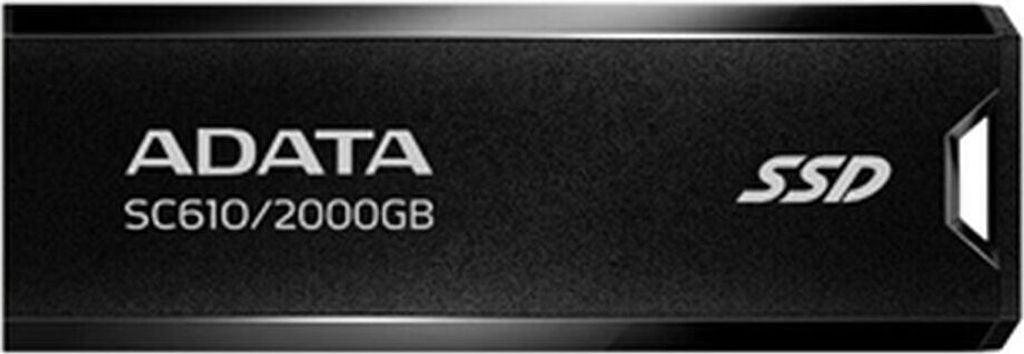 Adata SC610 USB stick 2 TB USB type A 32 gen 2 (31 gene 2) black (SC610-2000G CBKRD)