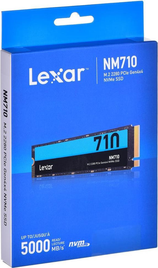 SSD M2 Lexar 2TB NM710 PCIe Gen4x4 NVME (LNM710x002T-RGR)