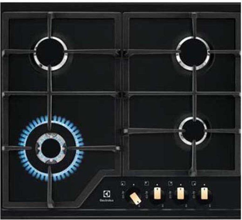Electrolux EGS6436RK black installed gas 4 zone (n)