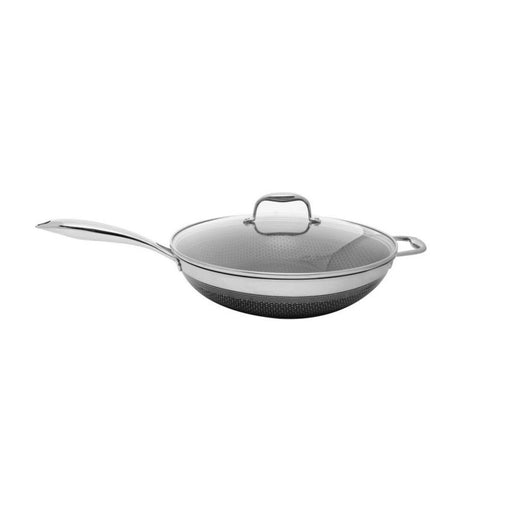 Koersen frying pan 71111 black silver stainless steel aluminum Ø 32 cm
