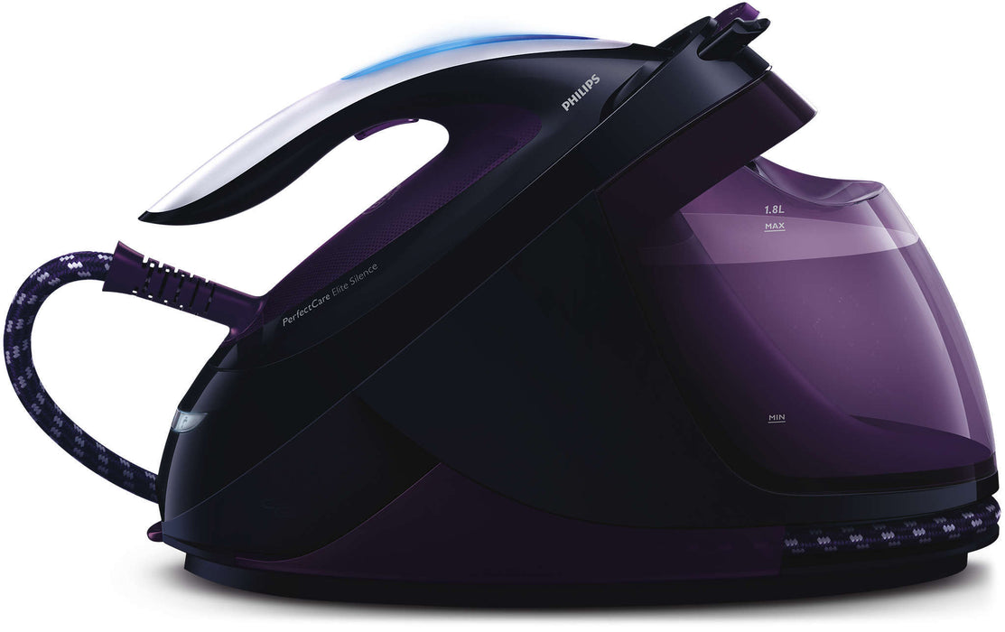 Philips PerfectCare Elite ironing station. 150 GMIN constant steam. 75 bar. 2400 W. black (GC965080)