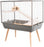 Zolux cage Neo Silta - Rongador (small size. 77.5 x 47.5 x 87.5 cm). Color gray