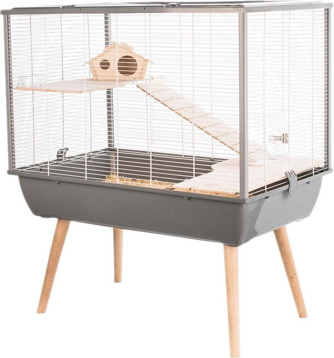 Zolux cage Neo Silta - Rongador (small size. 77.5 x 47.5 x 87.5 cm). Color gray