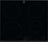 Electrolux LIR60430 cooking field black integrated 60 cm zone induction hob 4 zone (n)