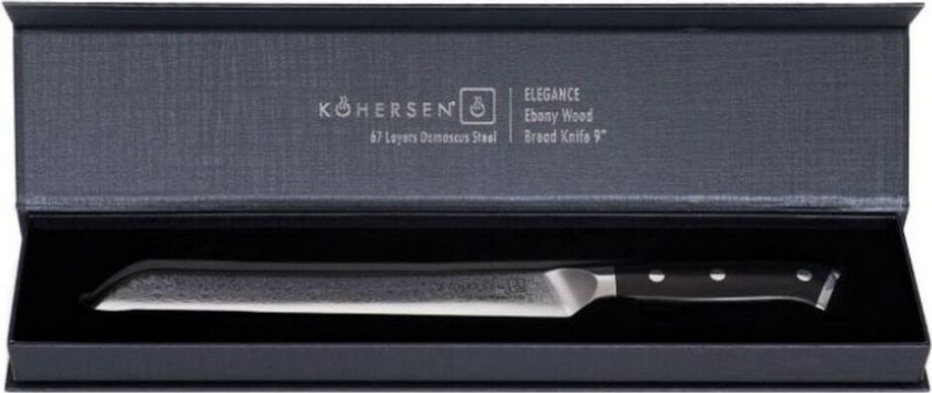 Koersen Elegance ebony bread knife 22.9 cm