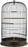 Zolux Retro Marthe bird cage black    black one size