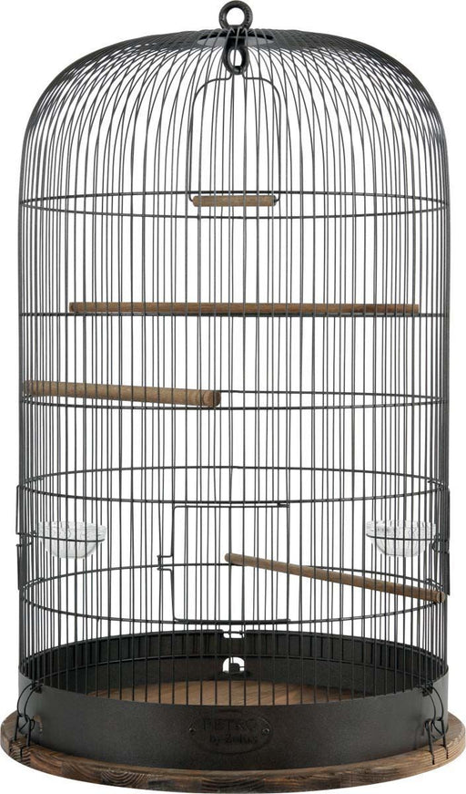 Zolux Retro Marthe bird cage black    black one size