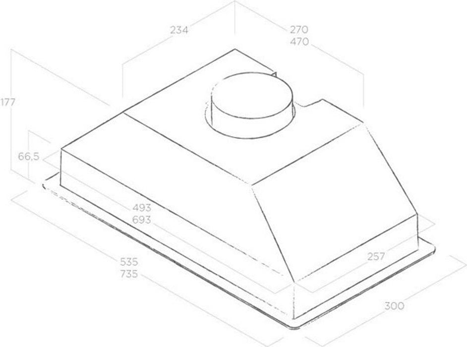 Elica extractor hood ERA C PRF0142723
