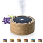 Medisana ad 625 aroma diffuse from bamboo spatial freshener with LED color change