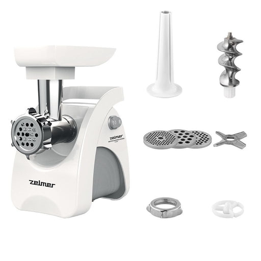 Zelmer ZMM9801B meat grinder 2200 W stainless steel. White