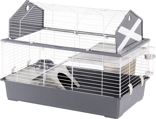 Ferplast rabbit cage barn 100 96x57x73 cm gray