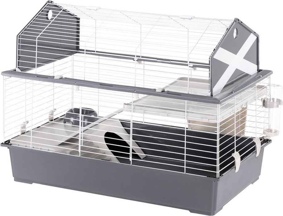 Ferplast rabbit cage barn 120 blue 119x58x77 cm
