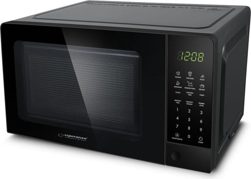 Esperanza EKO009 700W microwave black 20 liters    EU plug 220V black 20 liters