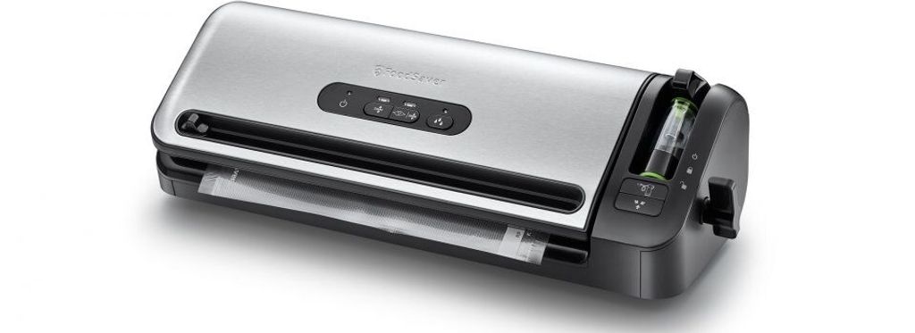 Foodsaver FFS017X vacuumer black. Stainless steel (FFS017X)