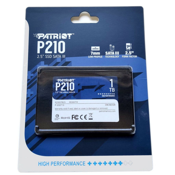 Patriot Memory P210 - 1000 GB - 25 - 500 MBS