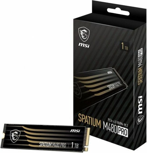 Dysk SSD MSI Spatium M480 Pro 1TB PCIe 40 NVME M2 2280 (S78-440L1G0-P83)