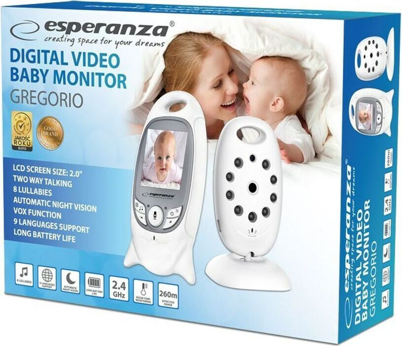 Esperanza EHM001 LCD babyphone 2.0 white