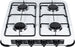 Celebrities 4-flame gas cooker KG400    black