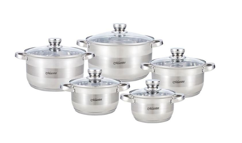 Maestro MR-2220 a set pots with 10 elements (MR-2220)